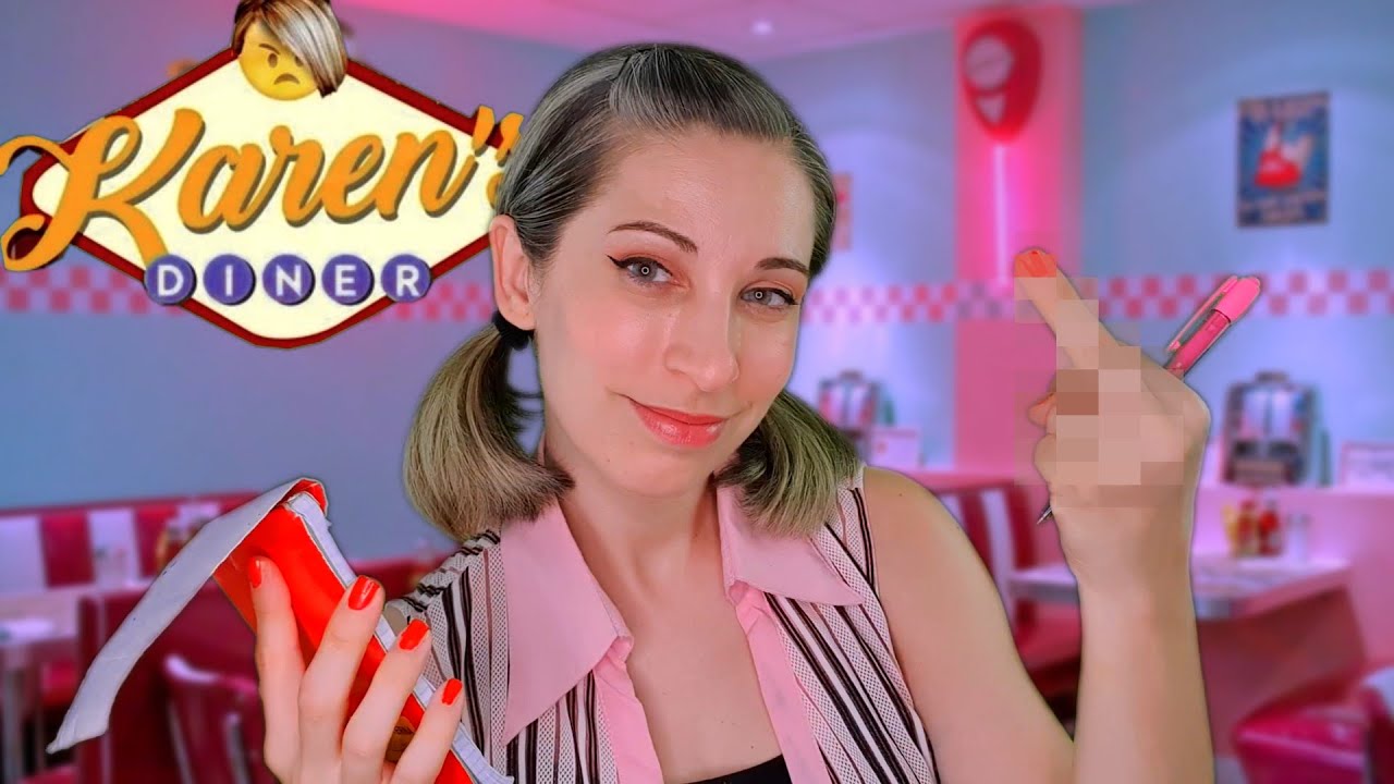 ASMR Camarera GROSERA te atiende | Karen´s Dinner | El Peor restaurante | SusurrosdelSurr