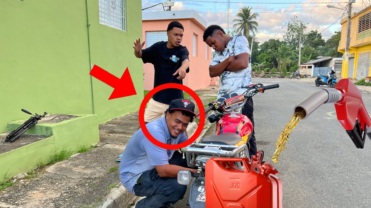 Se le roba el combustible a la motocicleta || qué problema 