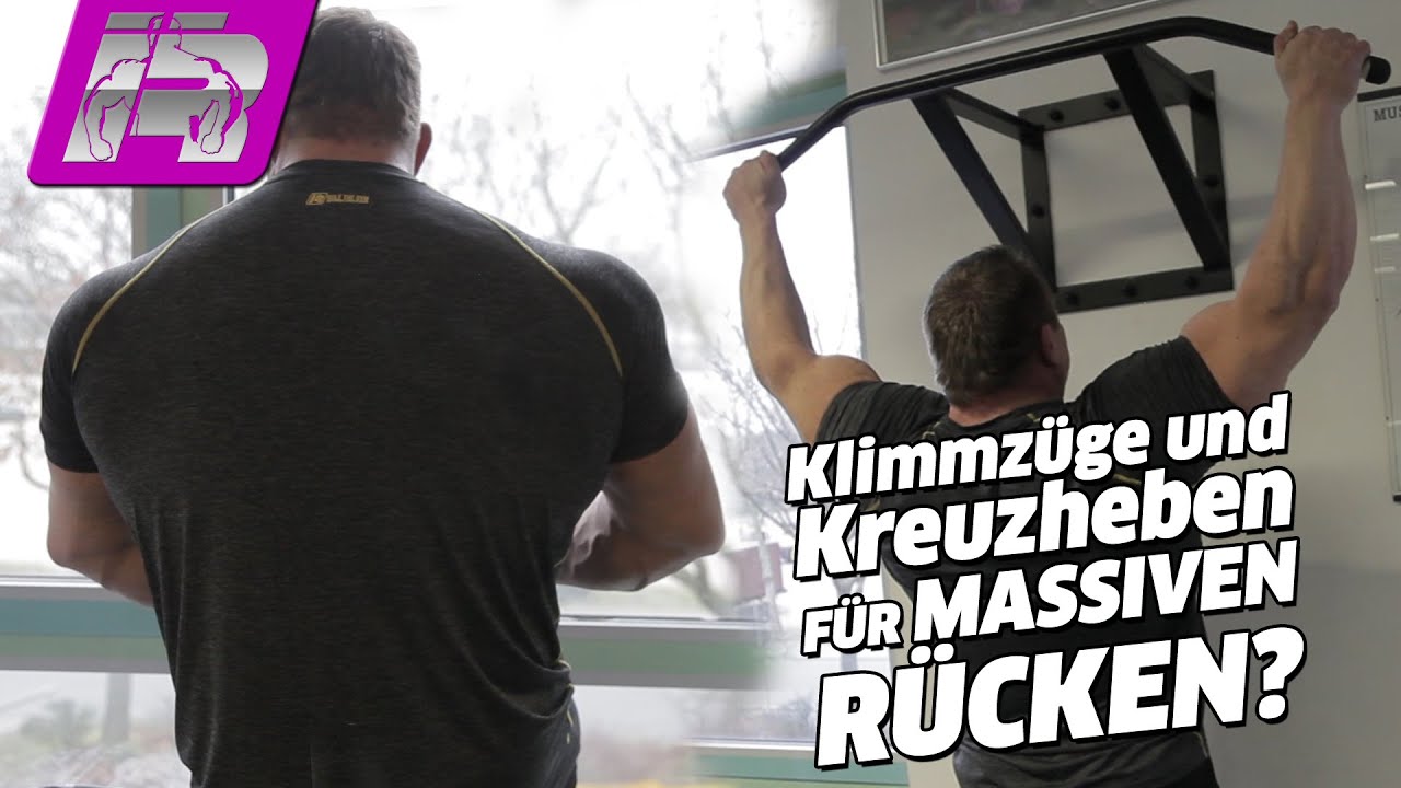 Klimmzüge und Kreuzheben für massiven Rücken?