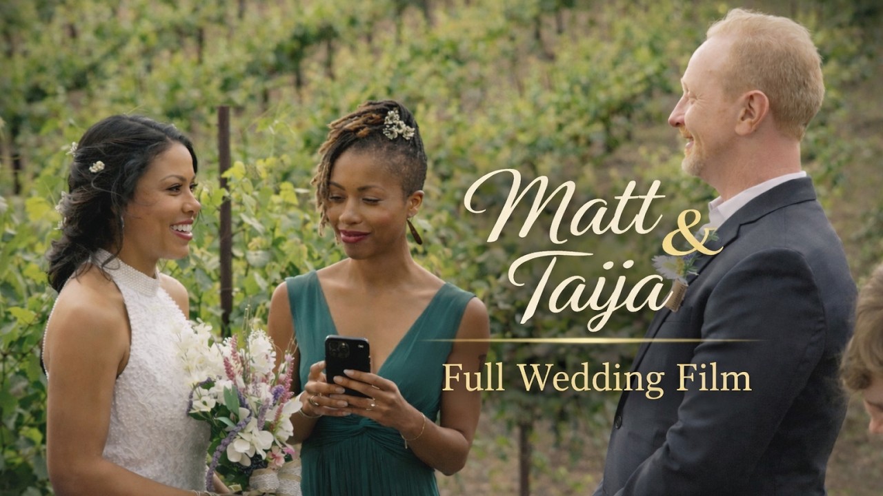 Matt & Taija | Alexander Valley Vineyards Full Wedding Film