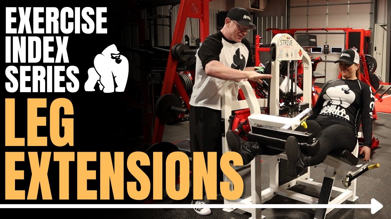 Leg Extension Exercise Demonstration