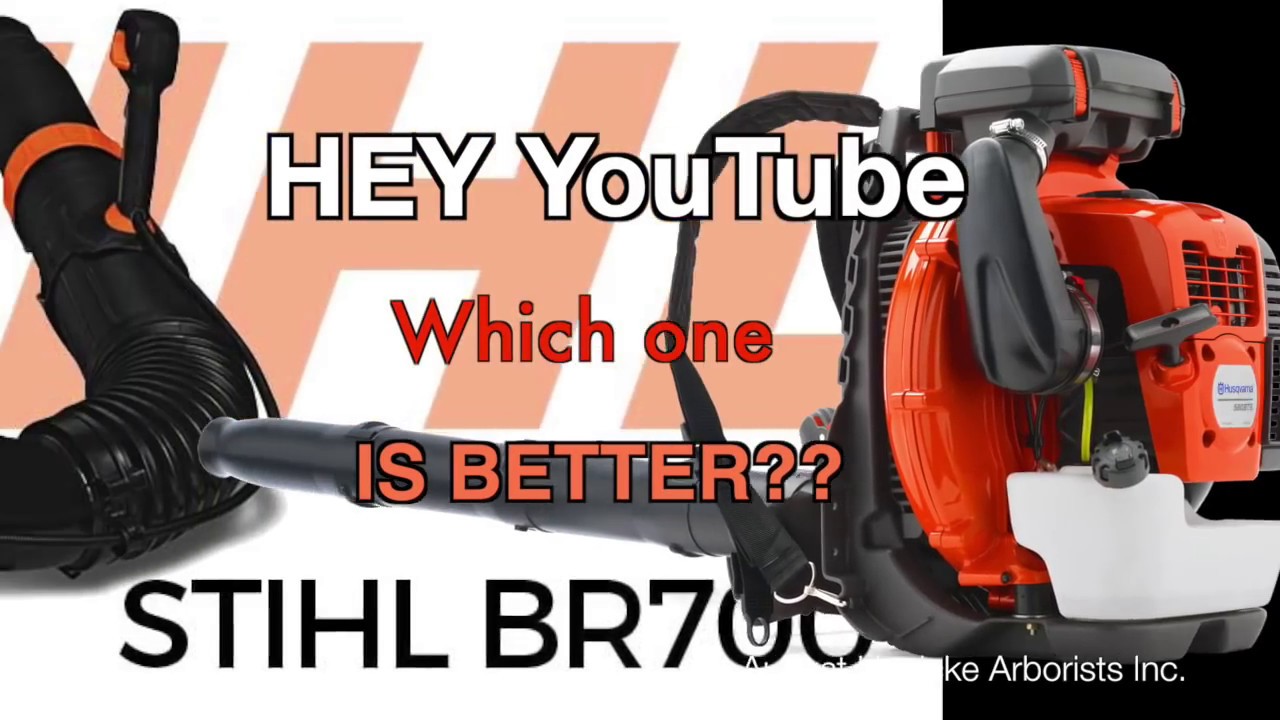STIHL BR700 vs Husqvarna 580BTS