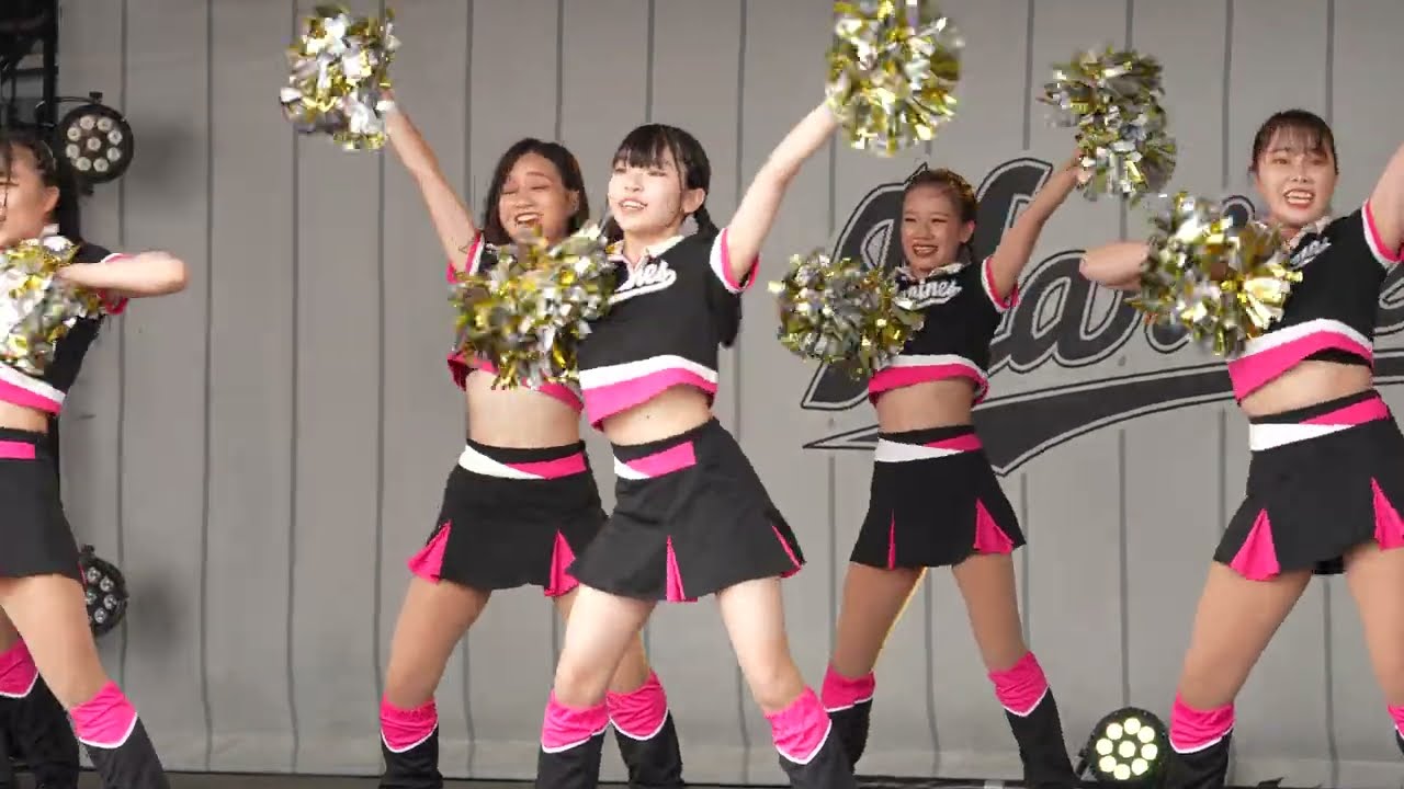 高校生たちのチアダンスZOZO
