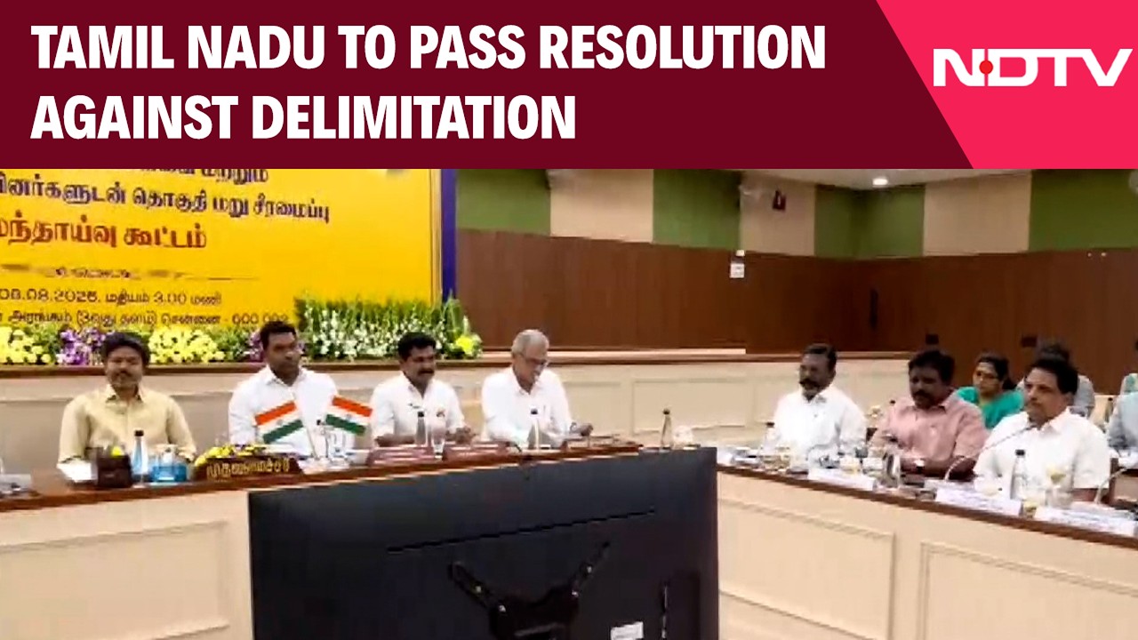After All-Party Meet, Tamil Nadu To Pass Resolution Against Delimitation