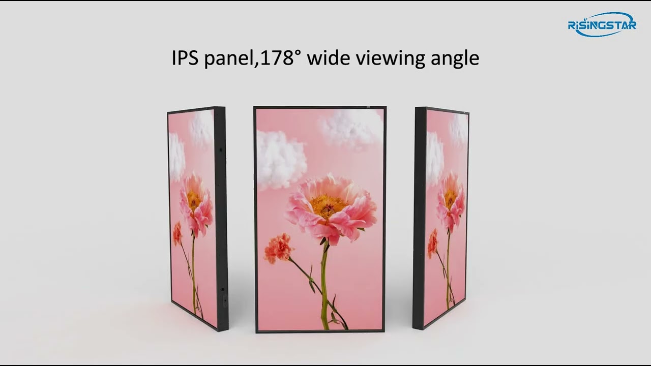High Brightness LCD  Window Facing Display
