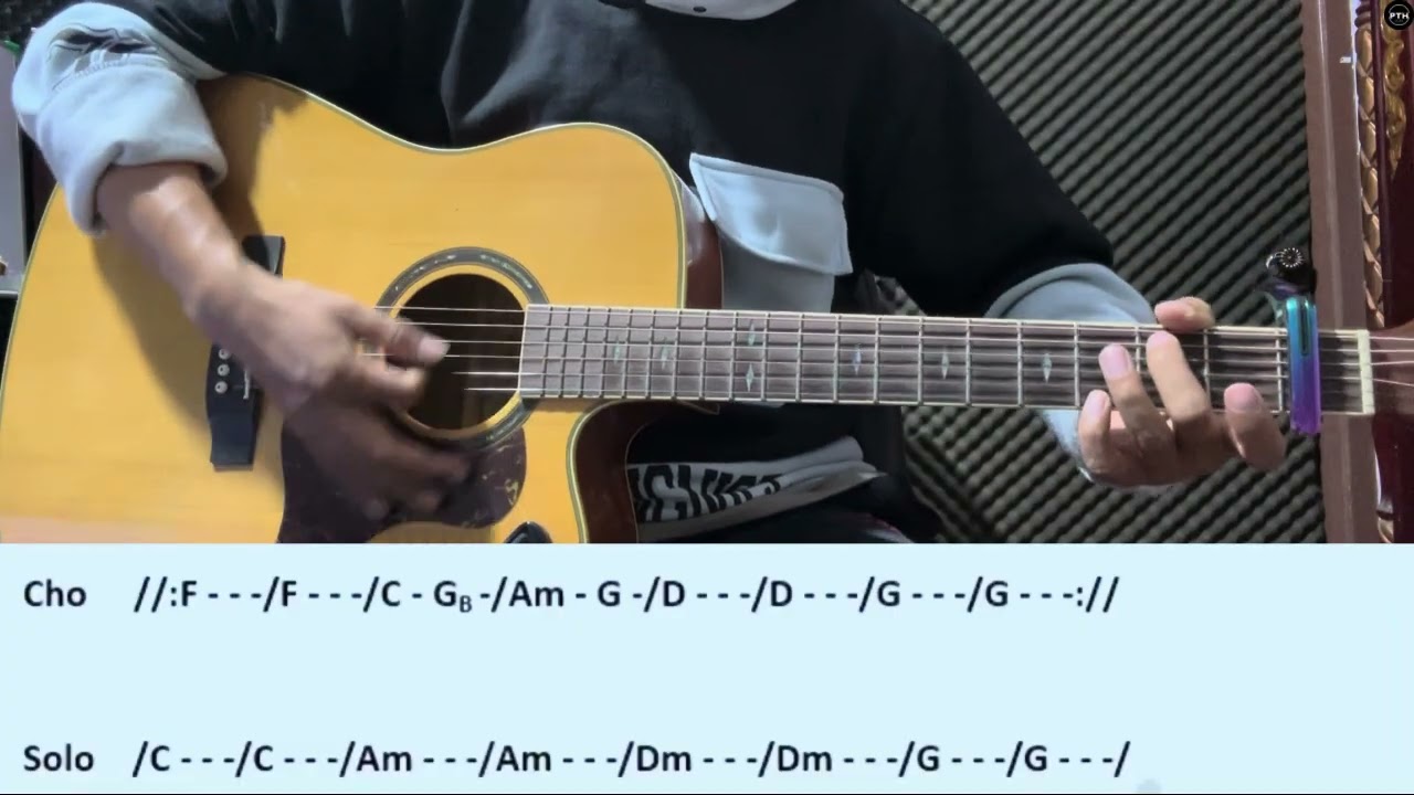 လူလည်အာရှသား-guitar rhythm tutorial by@pthguitar 