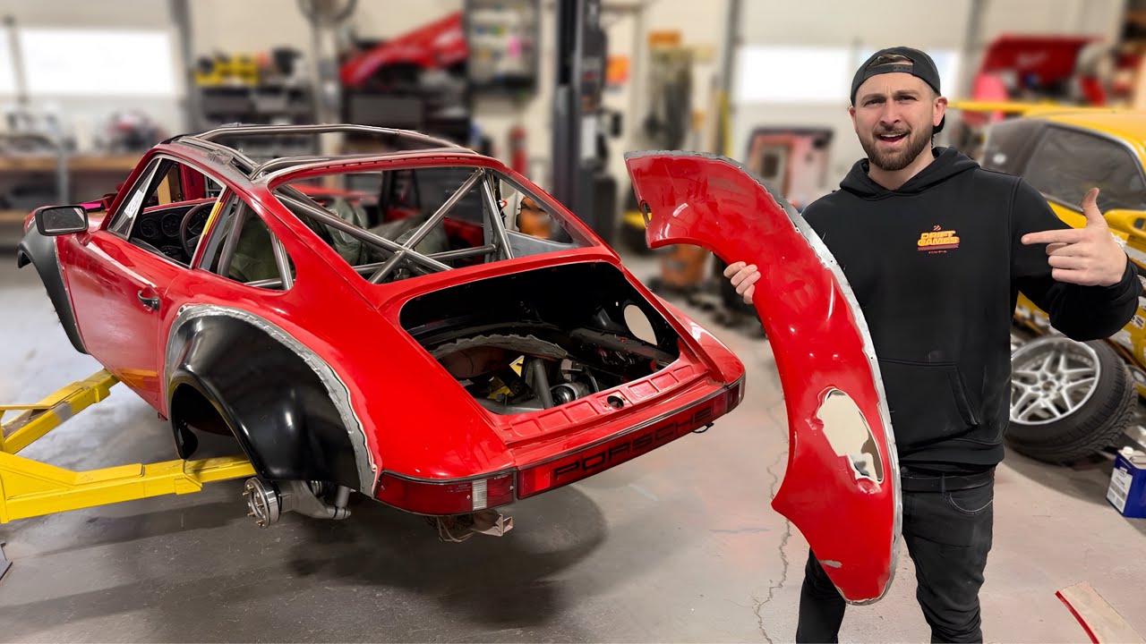 Installing a METAL WIDEBODY on my Project Porsche 911!