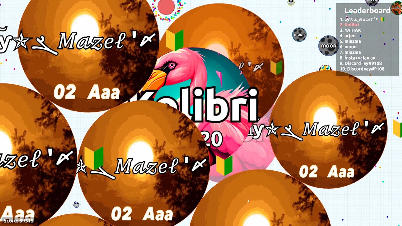 Agar.io: Fighting Off Hordes of Bot Users! Agario Solo Gameplay