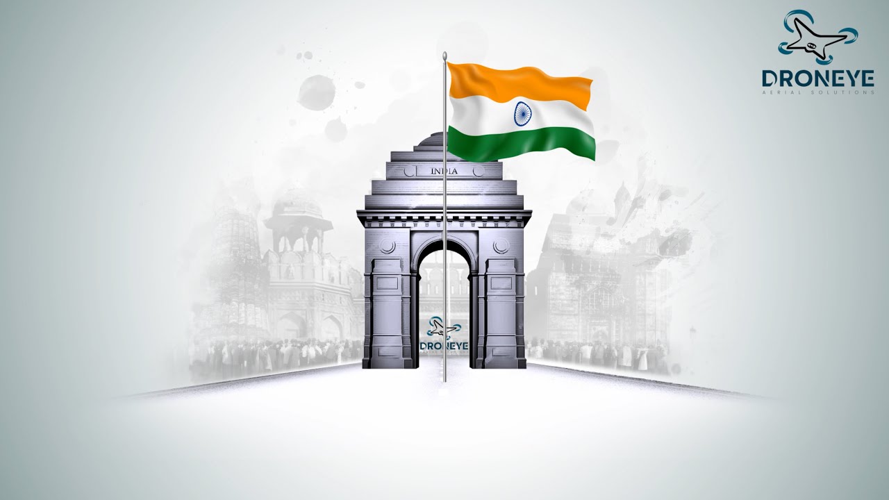 Capturing India's Pride from the Skies | Droneye Aerial Solutions | Happy 77th Republic Day 2026