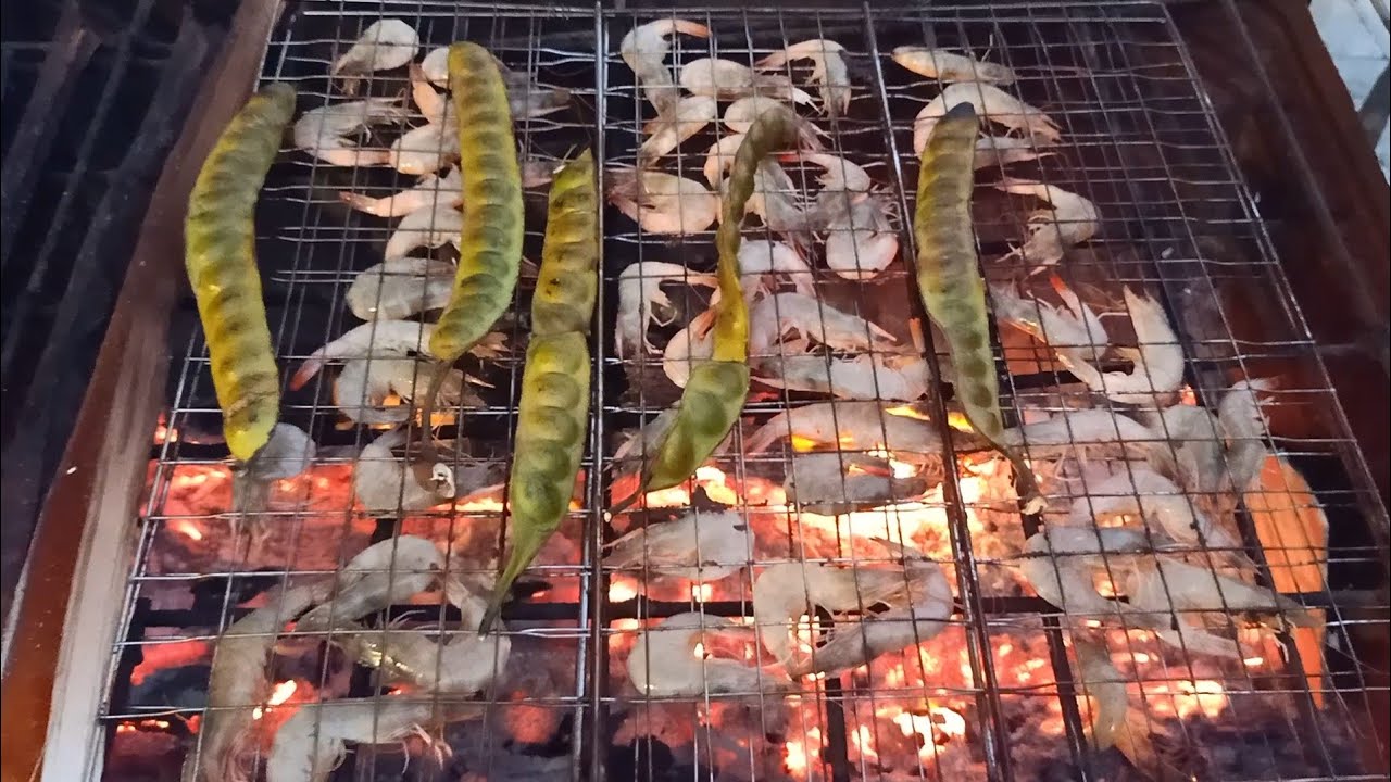 Mukbang ikan bakar bersama Cungkwo /Tiongkok hasil Spearfishing Part 2