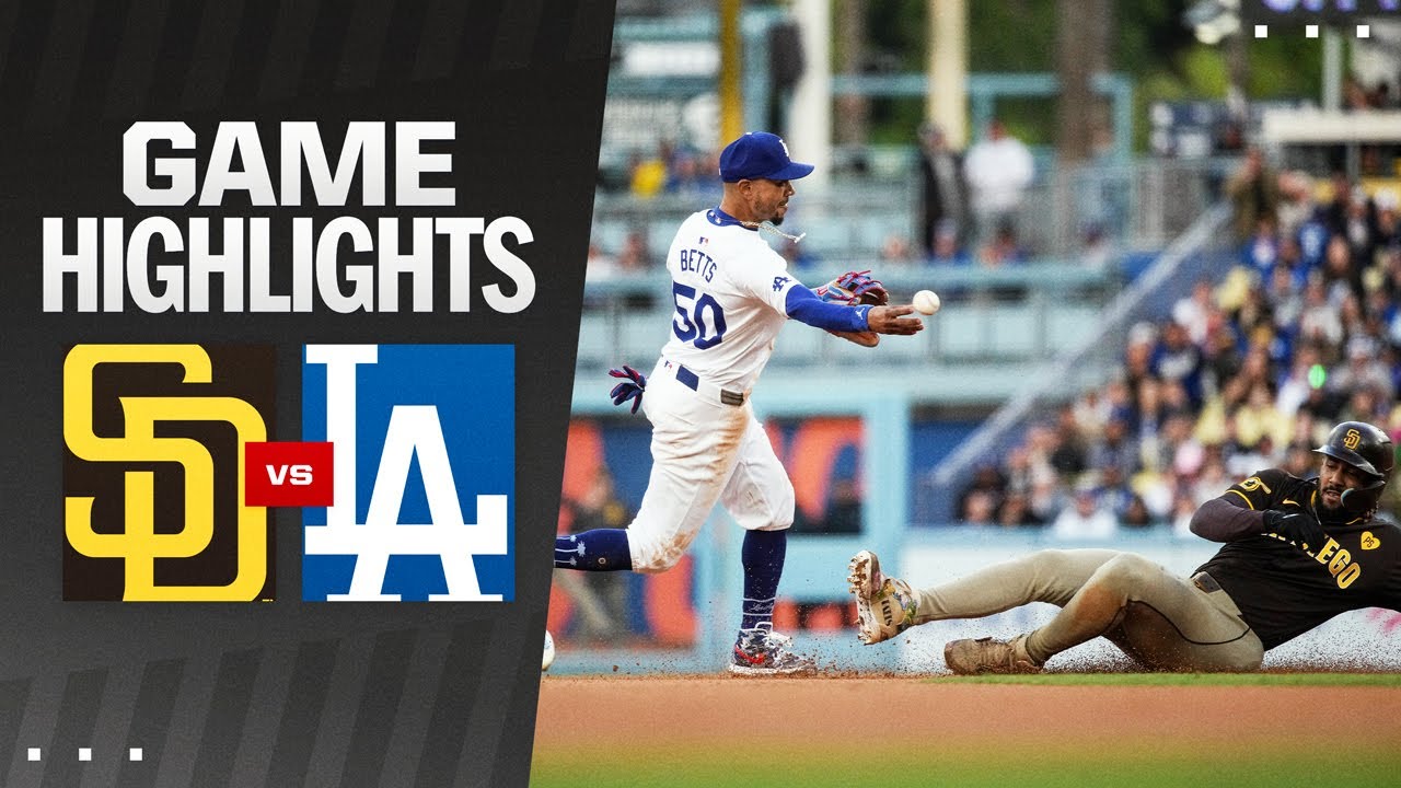 Padres vs. Dodgers Game Highlights (4/14/24) | MLB Highlights