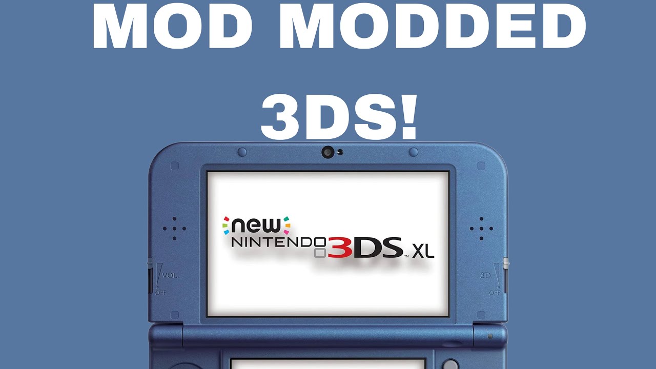 КАК МОДИТЬ МОДИРОВАННУЮ 3DS!