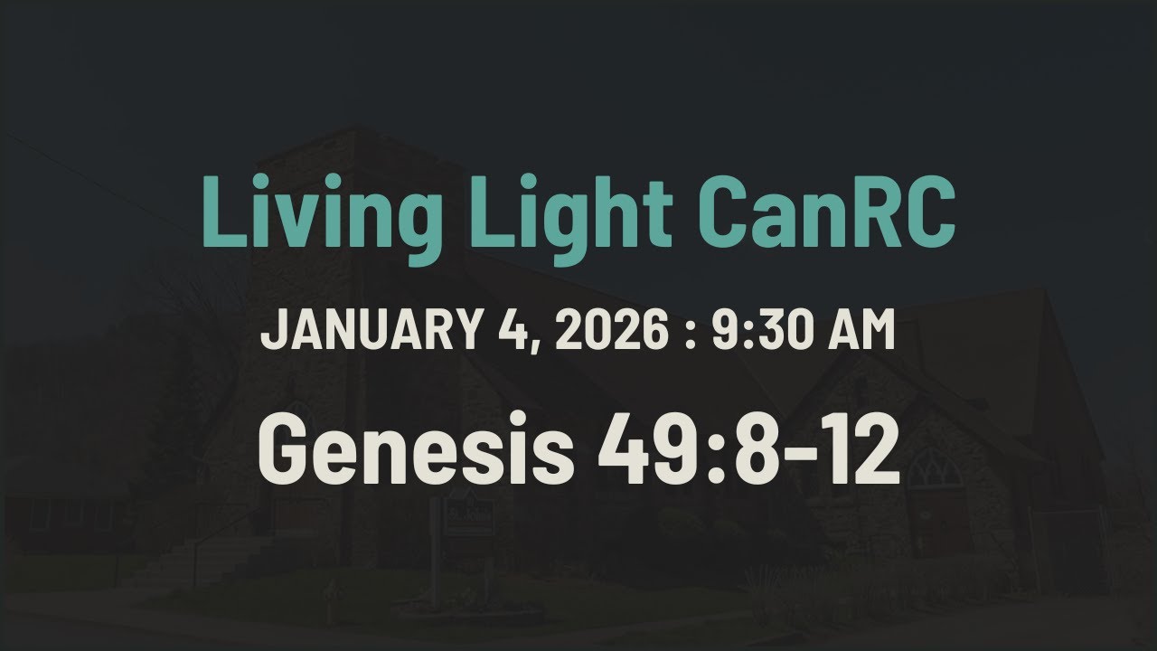 January 4, 2026 - 9:30 am - Pastor R. J. den Hollander