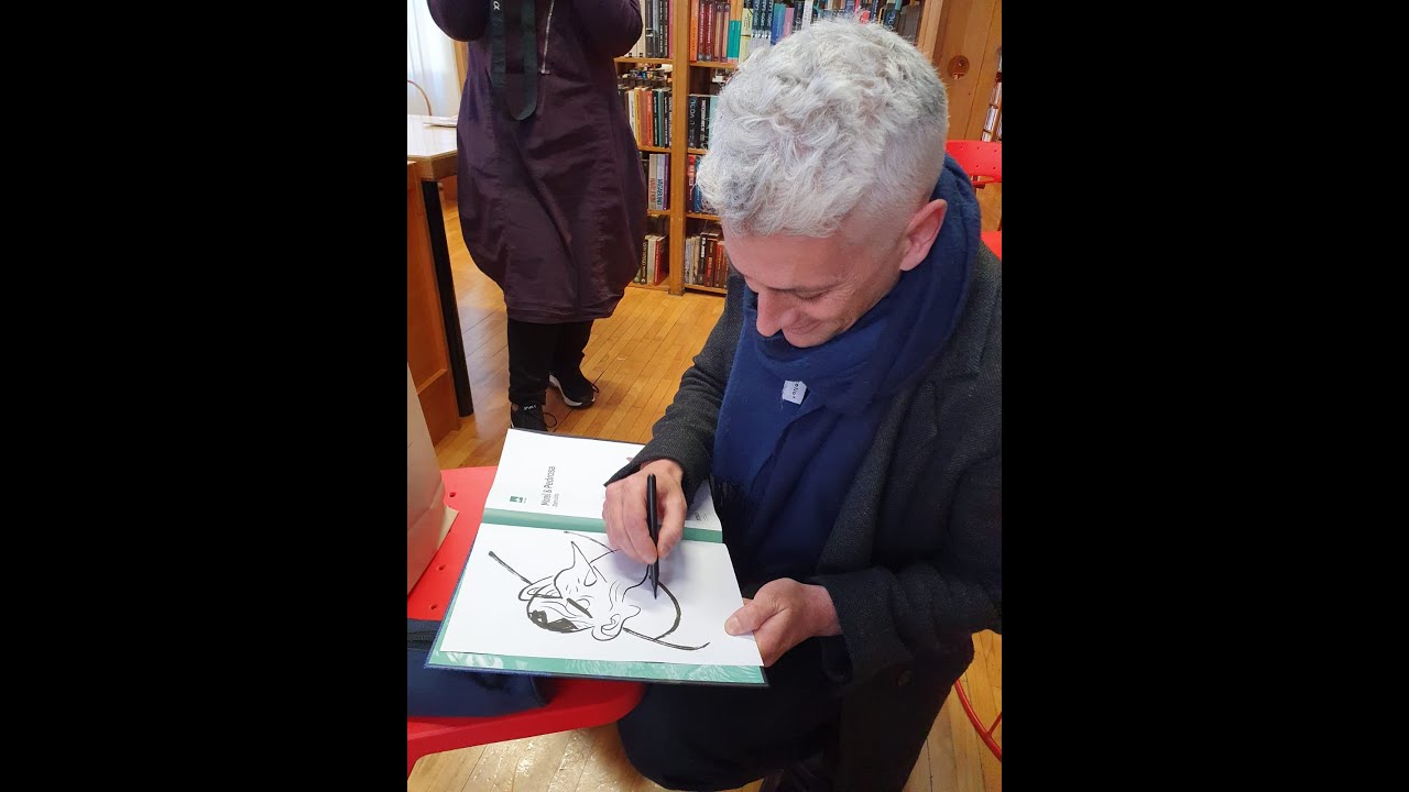 Francuski autor stripova Cyril Pedrosa u Zagrebu