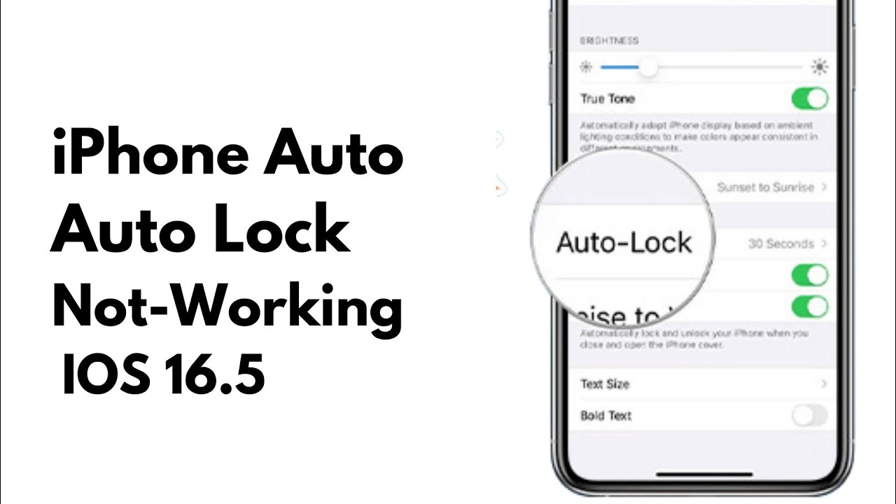 How To Fix iPhone Auto Lock Not Working iOS 16.5 ! Fix Auto Lock Problems On Any iPhone 2023