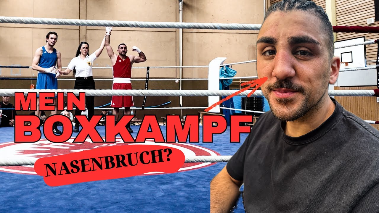 Boxkampf - Vlog I Die Nase ist durch I Essen, Kämpfen, Krankenhaus