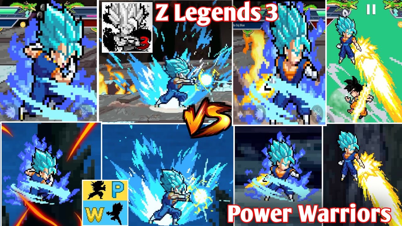 Power Warriors 18.0 vs Z Legends 3: Vegito Blue Full Comparison