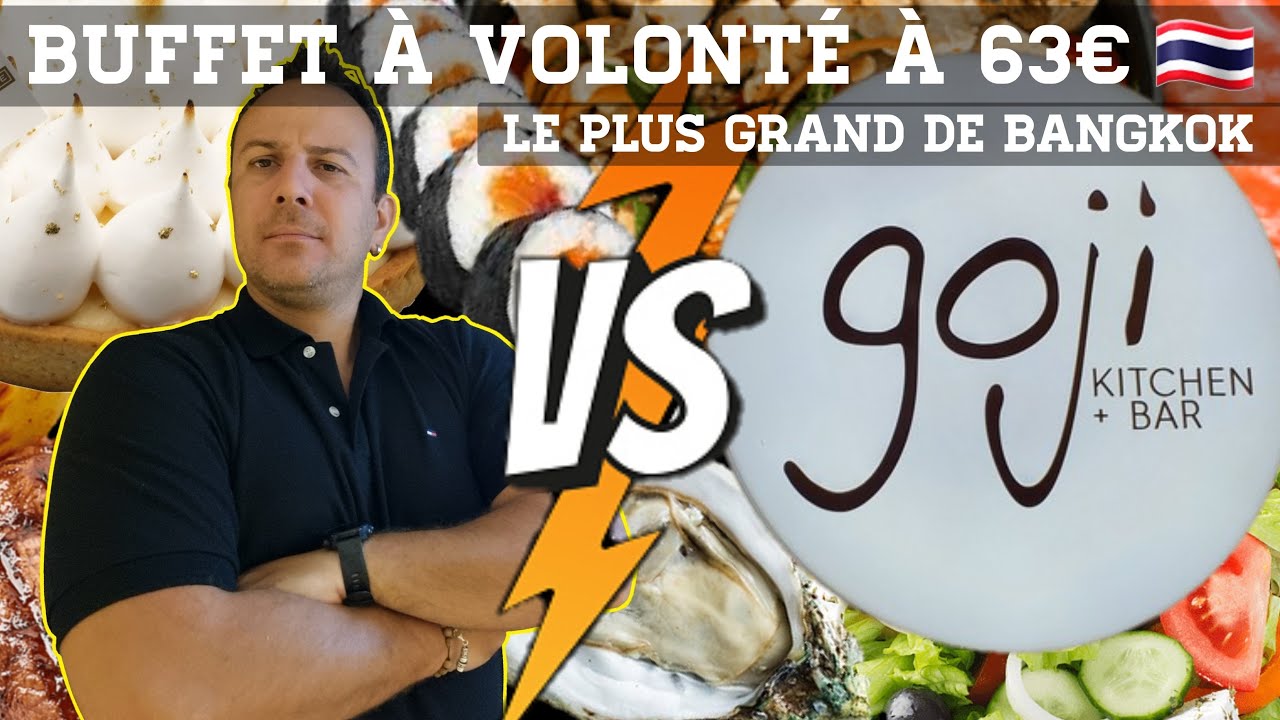 Buffet à Volonté à 63€ par personne - Bienvenue à Goji Kitchen à Bangkok en Thaïlande
