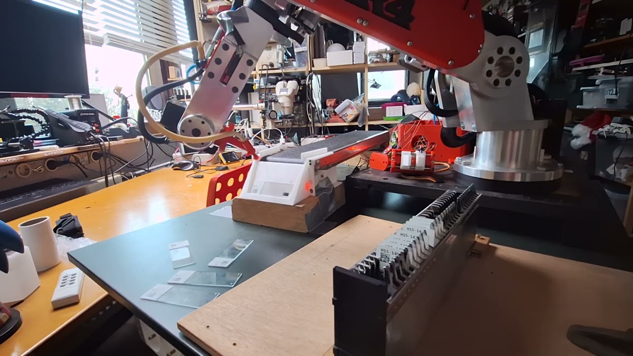 Testing the repeatability issue with AR4 robot arm