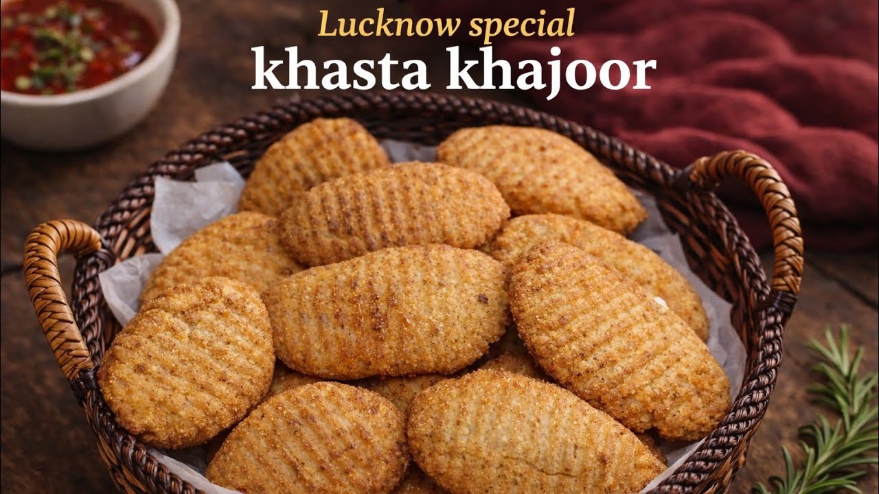 Khajoor Fried Biscuits Recipe 😍 | Healthy Atta biscuits 