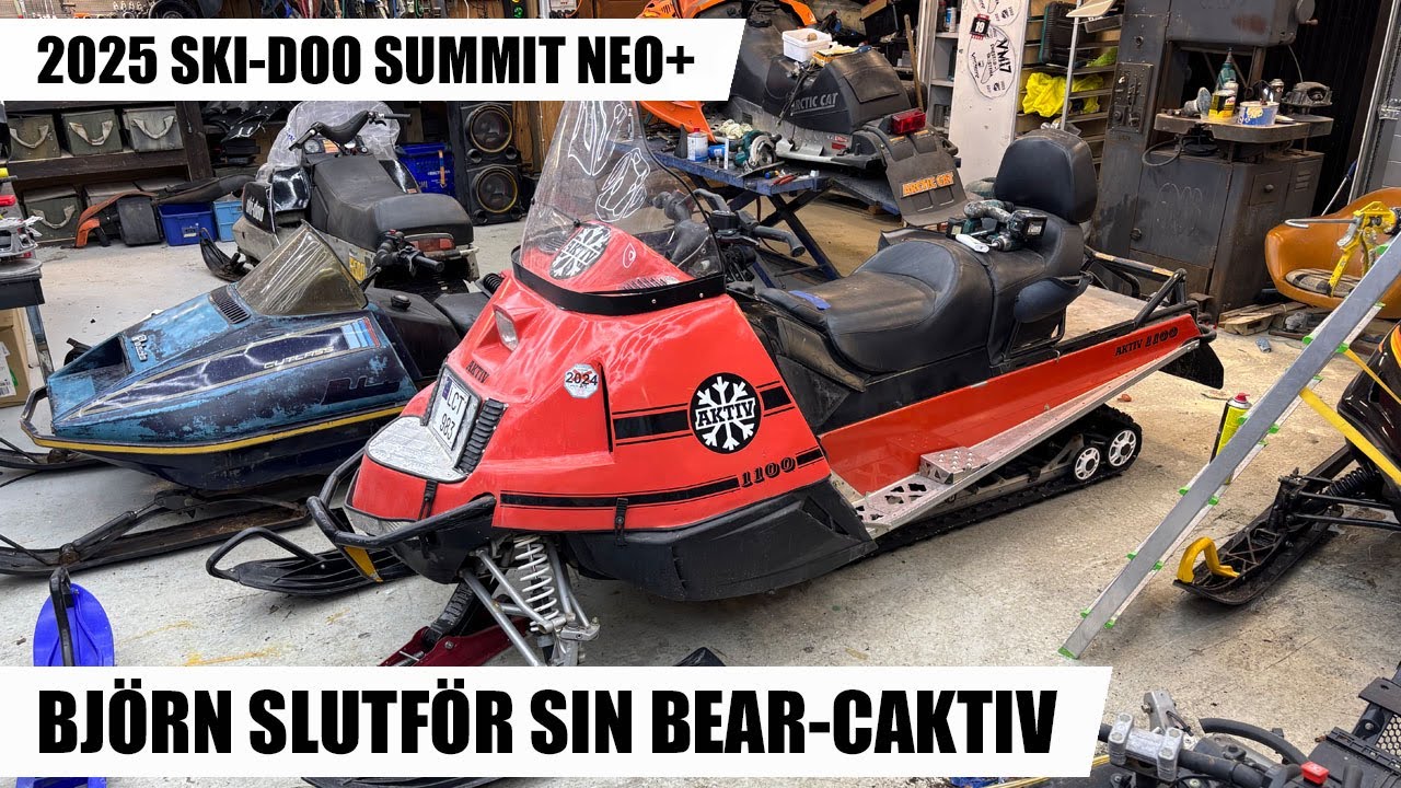 SnowRider TV Ep. 185, Säsong 8 - Björn slutför sin Bear-caktiv, 2025 Ski-Doo Summit NEO+