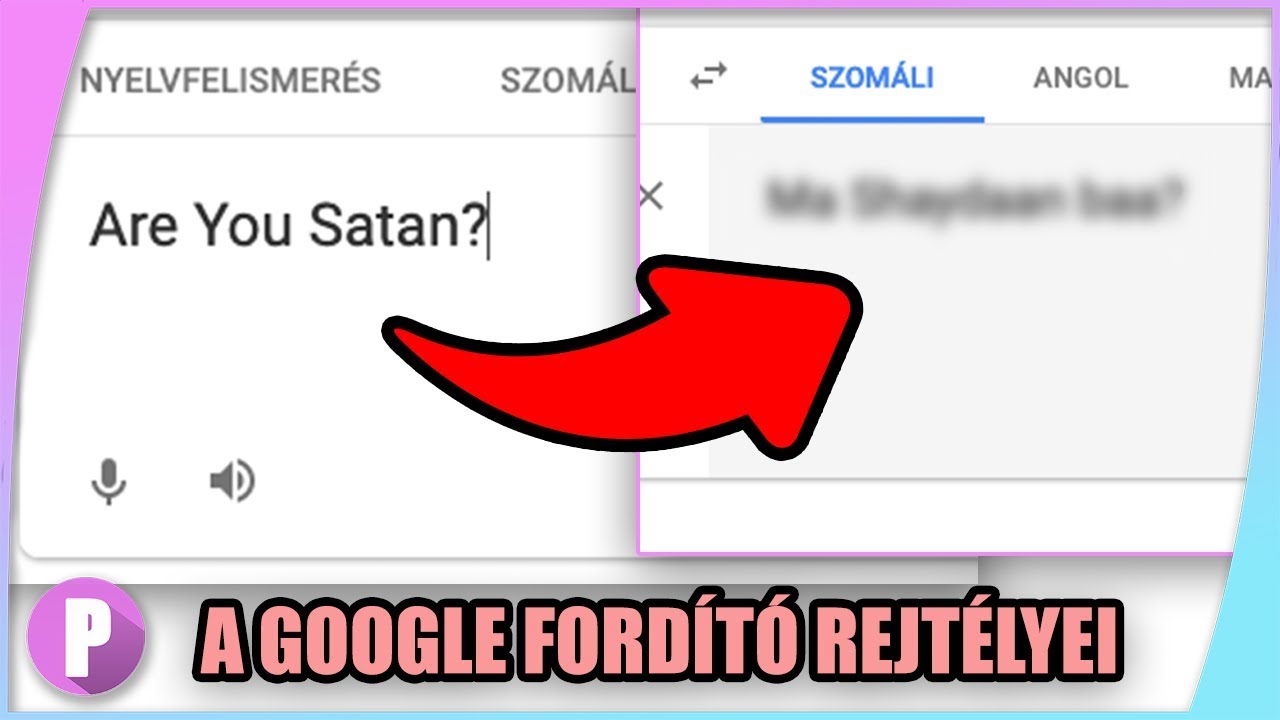 a google fordító válaszol