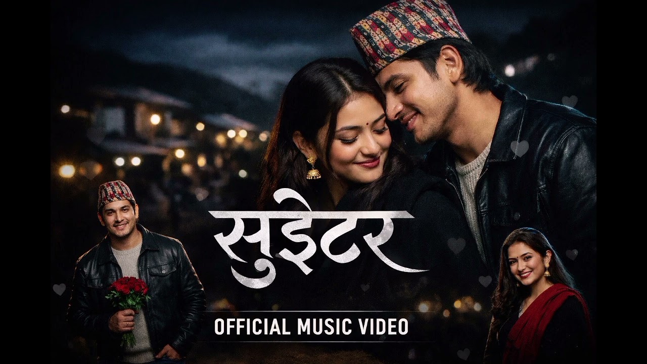 सुईटर ,suiter, New Nepali song, writer sirjana Rai, ai song 