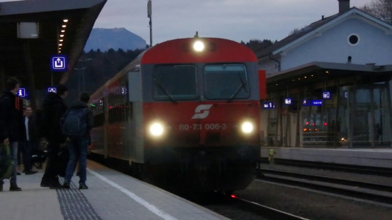 ÖBB 80-73 006 als REX 4786 im Bahnhof Gleisdorf am 28.3.2019