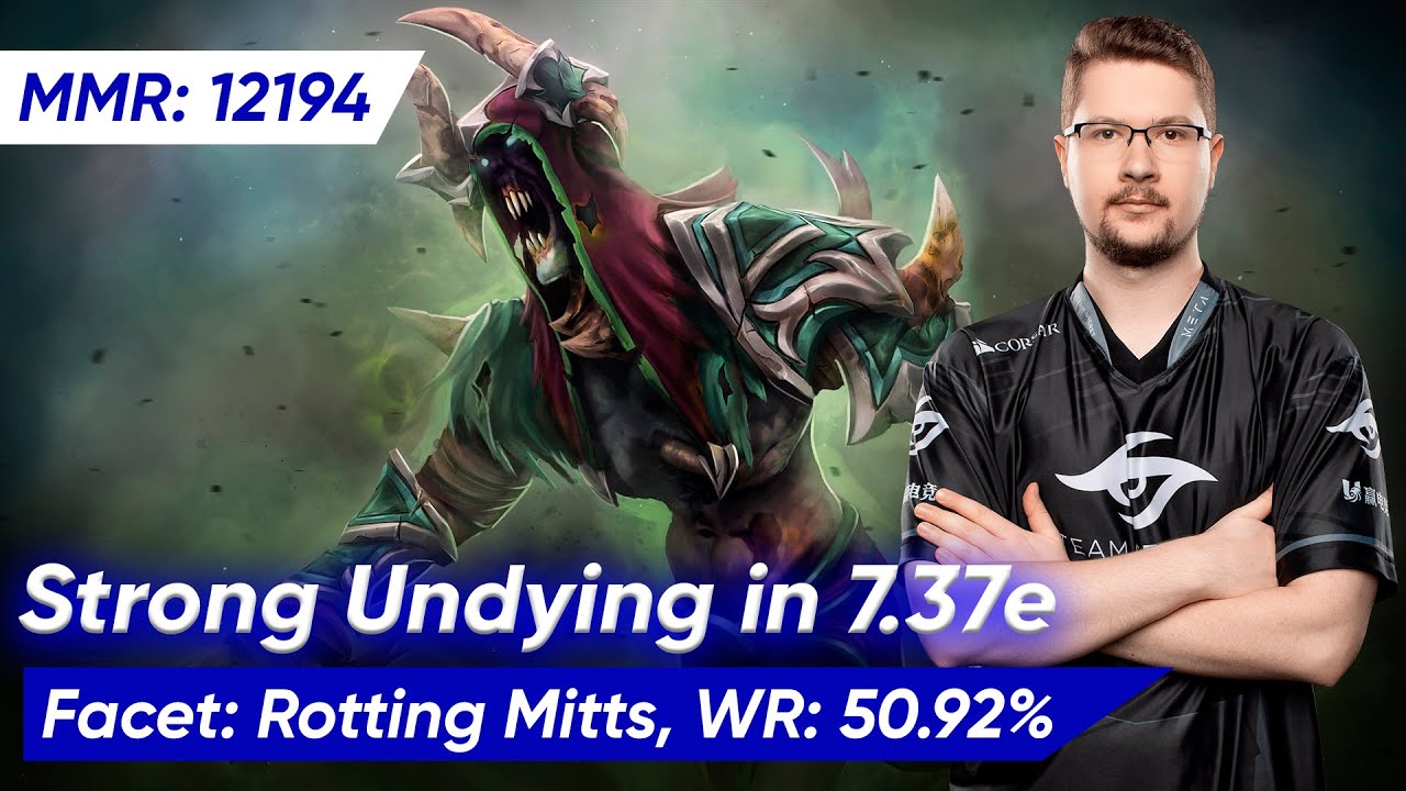Puppey UNDYING POS 5 | Dota 2 Support Pro Gameplay 7.37