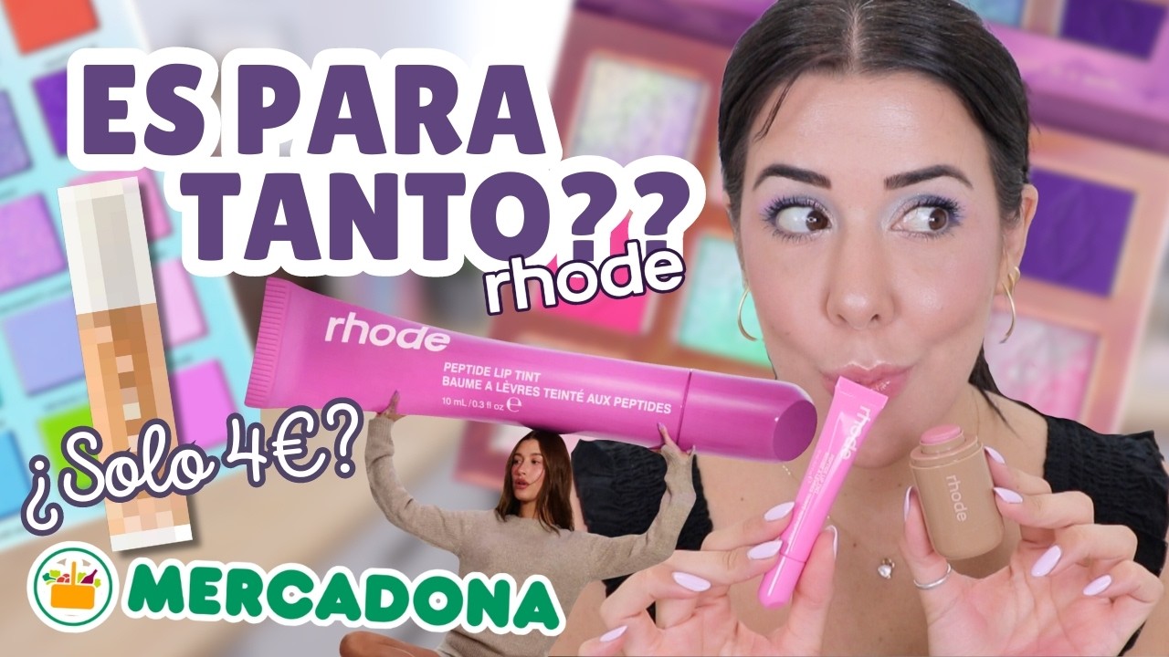 ¿Qué es esto MERCADONA?  BASE piel perfecta ¡SÓLO 4€!, RHODE ¿merece la pena? |  New Makeup