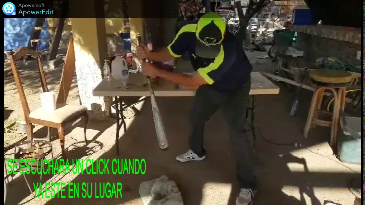 COMO PONER TAPON A UN BAT TPX 2 3/4 DE BARRIL DE MANERA FACIL, APLICA A OTROS BATS