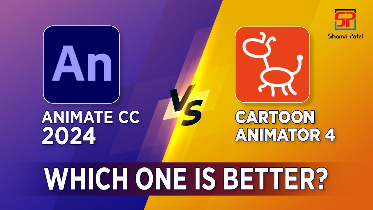 Adobe Animate CC vs Cartoon Animator 4 | Best 2D animation Software