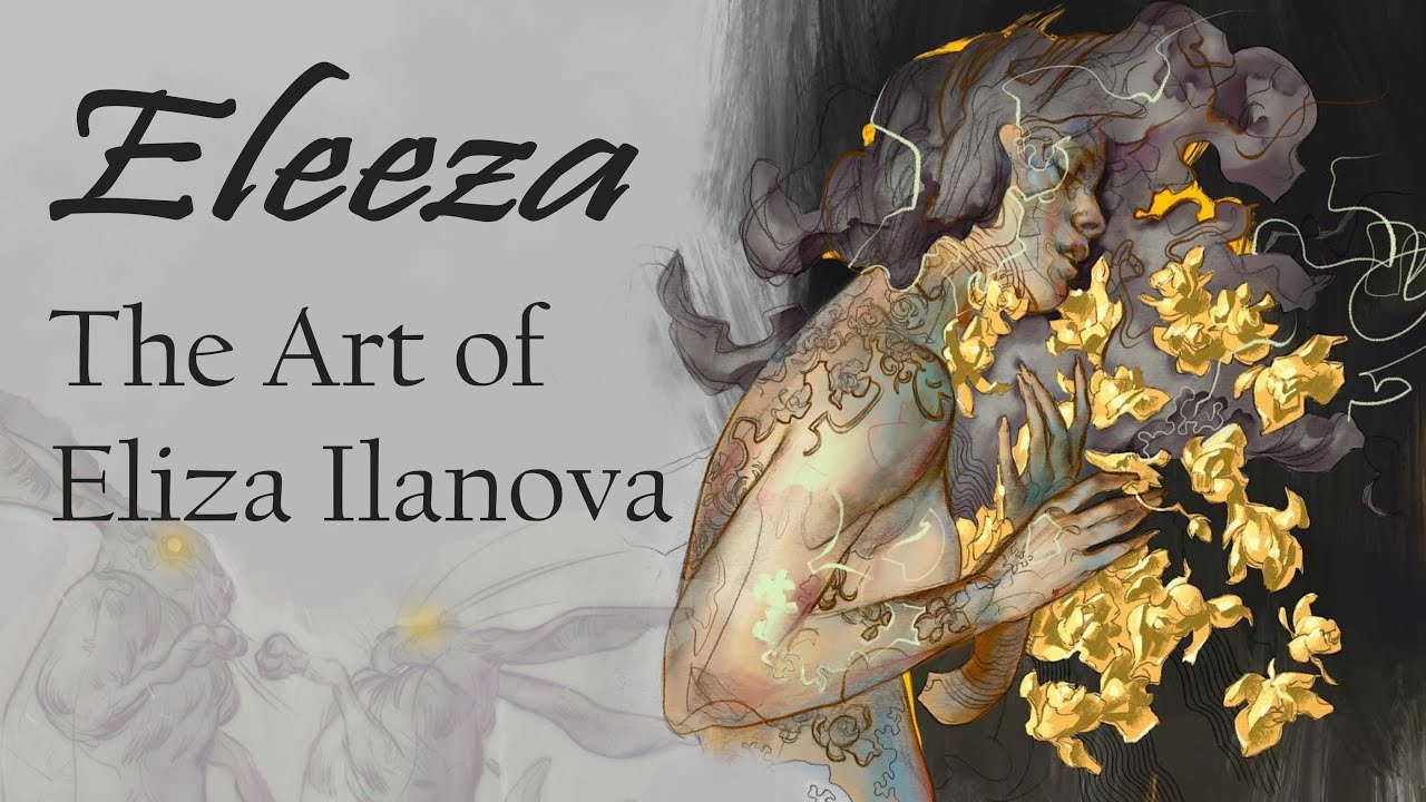 Art Book Review & Flipthrough | Eleeza: The Art of Eliza Ivanova
