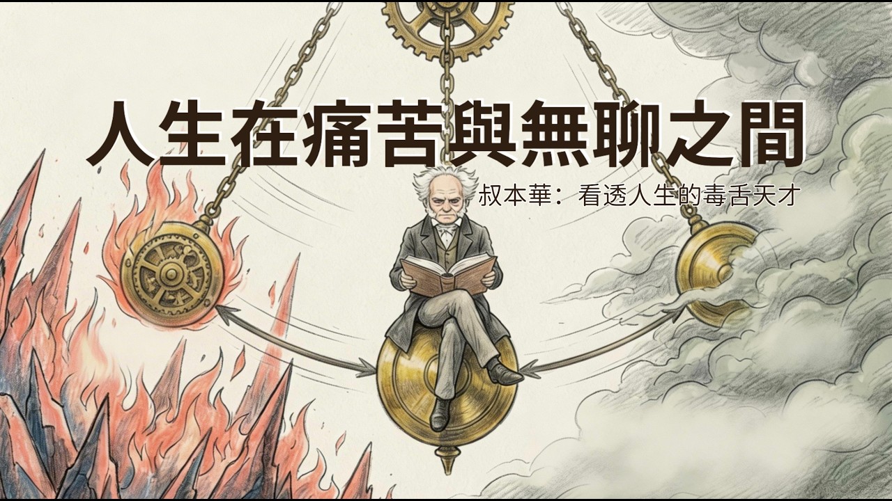 《哲學家故事 ep11 洞見》叔本華：看透人生的毒舌天才，為何晚年才被世界理解？