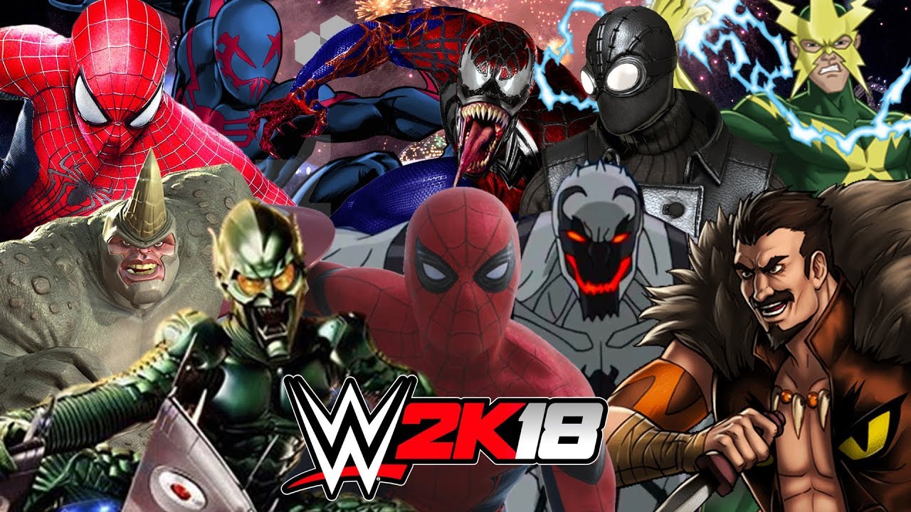 SPIDERMAN Royal Rumble | WWE 2K18 Gameplay