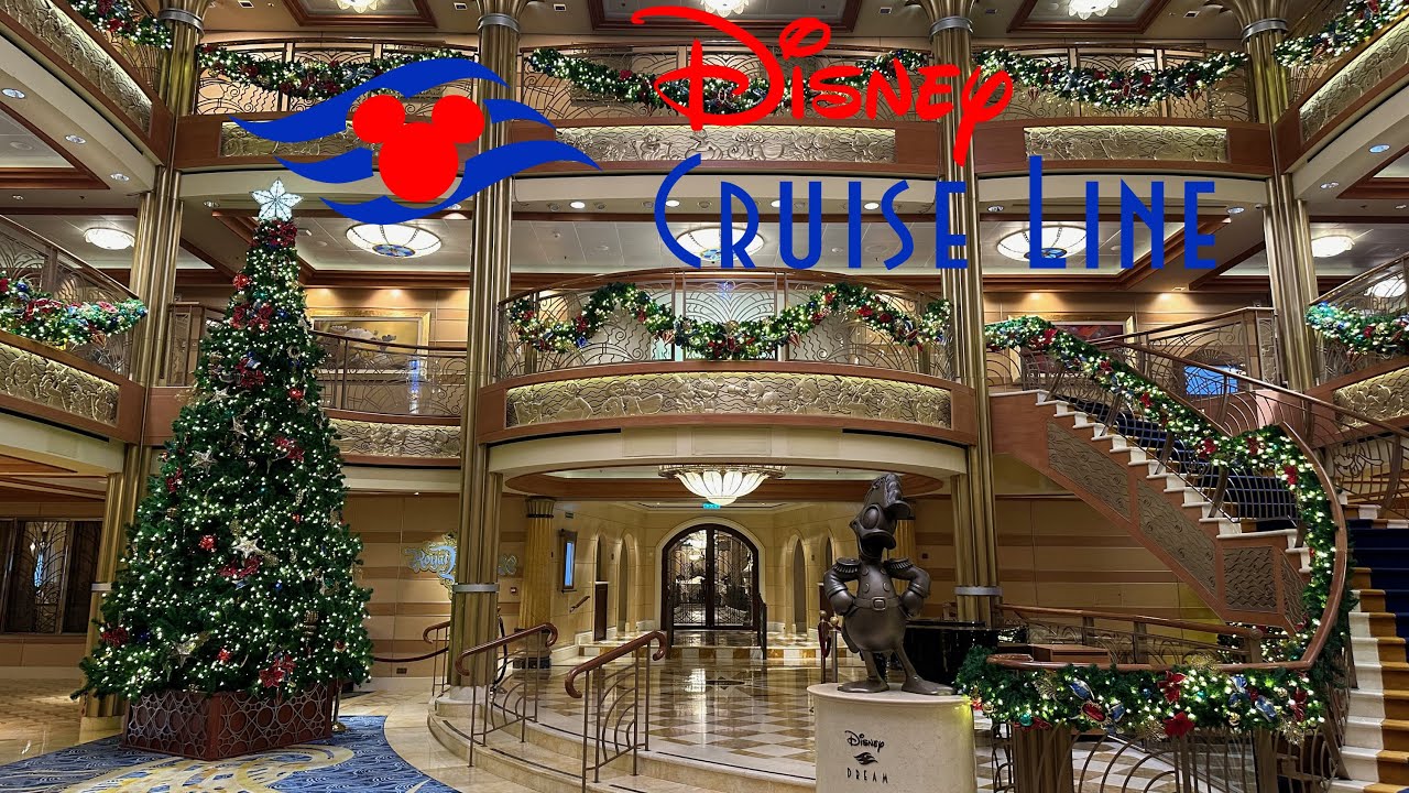 Rundgang Disney Dream zur Very Merry Time Kreuzfahrt Complete Tour Deutsch 4K deutscher Vlog zu DCL