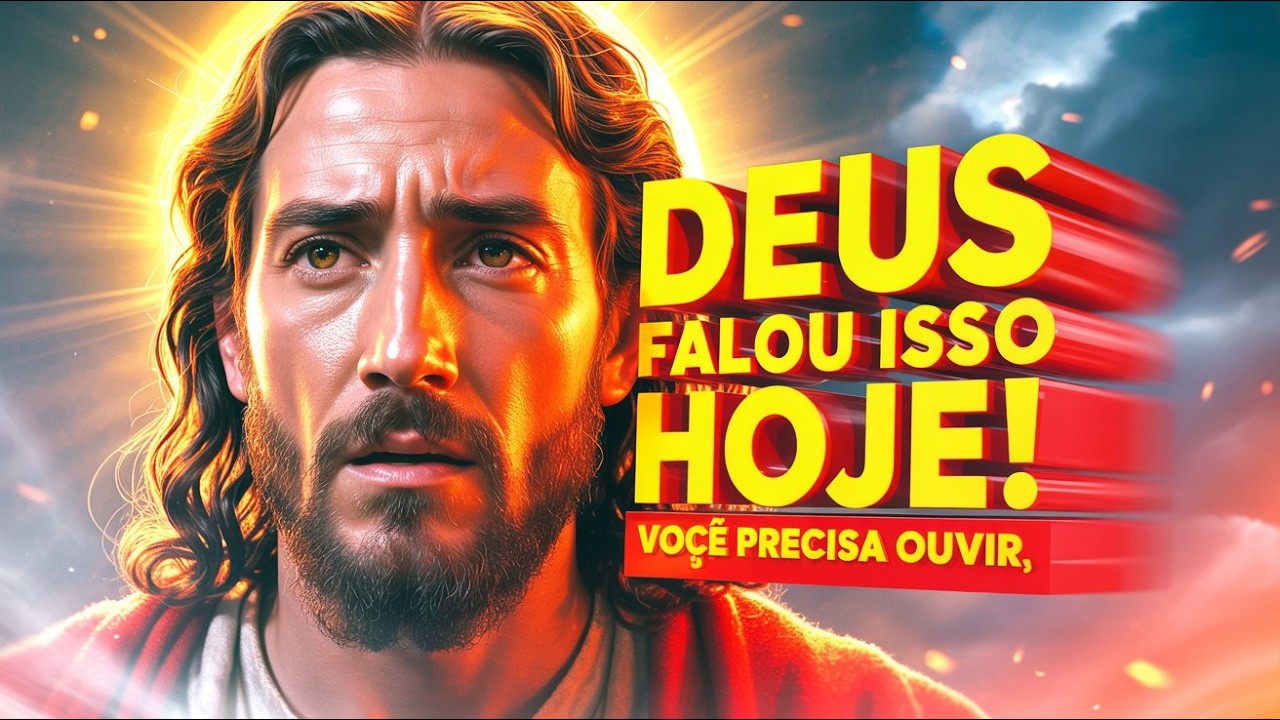 DEUS DIZ: MEU FILHO, VIGIA ! VAI ACONTECER AINDA HOJE !