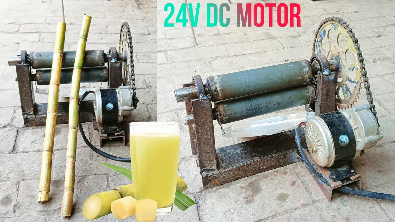 sugarcane juicer machine homemade sugarcane juicer machine🇮🇳 गन्ने का रस निकालने वाली मशीन👍#shorts