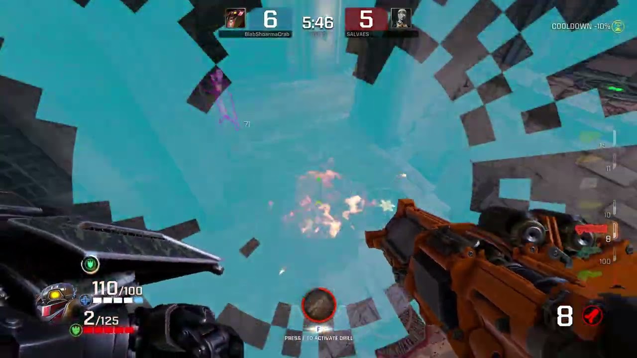 Quake Champions 1on1 VS SALVAES elo 1400