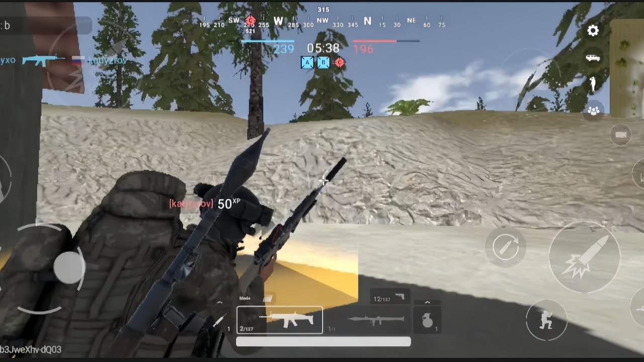 I tried playing the Arma game but on mobile😳