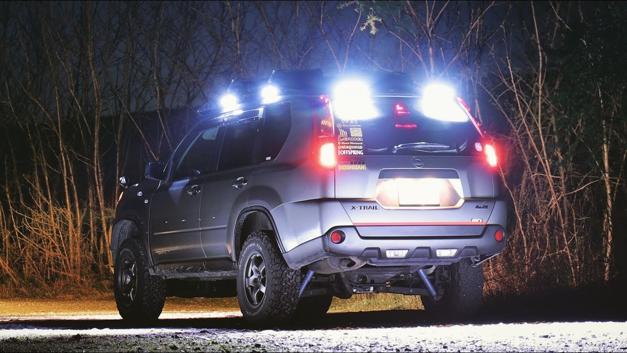 X-TRAIL T31 /4inch lift up ＆ Work light/車両の進化02