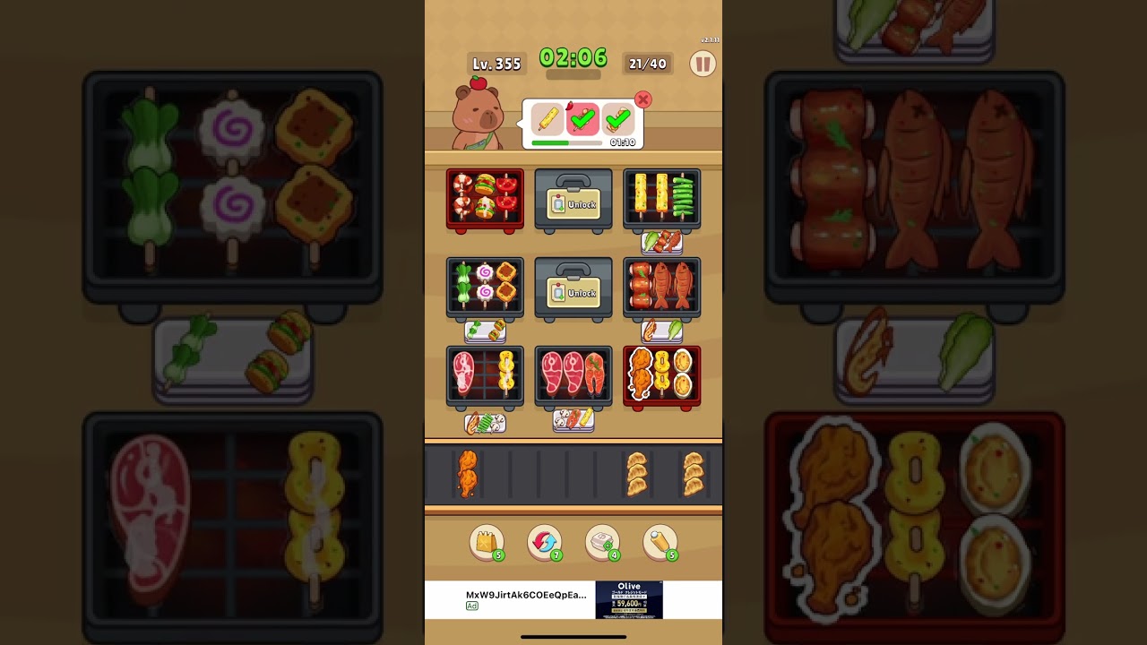 foodie sizzle LEVEL355 #foodie #foodiesizzle #gameplay #games 