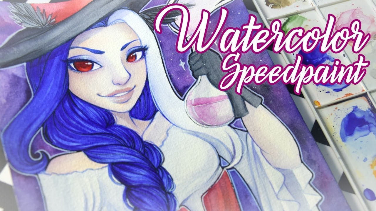 Clementine The Witch [OC] - Speedpaint