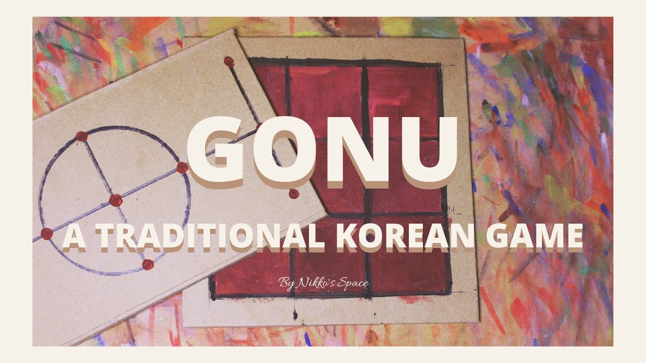 How to play Gonu? A traditional Korean board game
