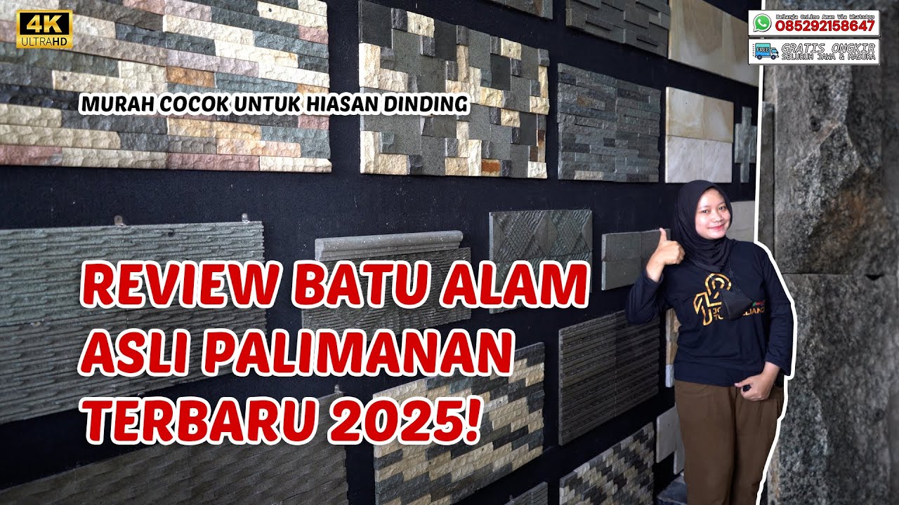 Batu Alam Terbaru 2025❗Asli dari Palimanan, Murah Banyak Modelnya ❗