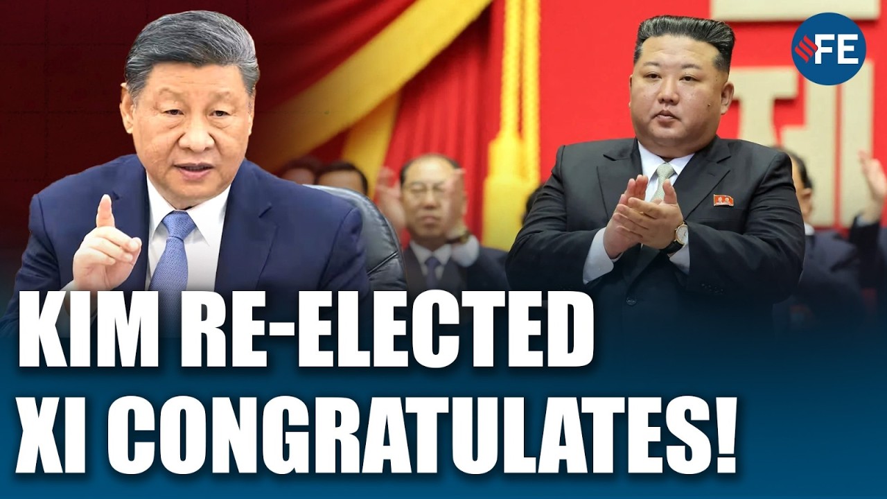 Kim Jong Un Re-Elected Party Chief, Reaffirms Grip