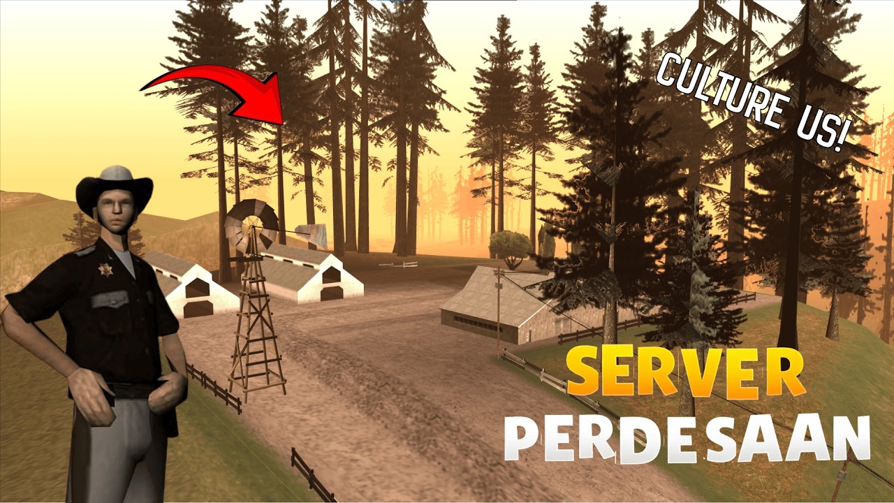 REVIEW SERVER SAMP PC/ANDRO TEMA PERDESAAN || GTA SAMP INDONESIA
