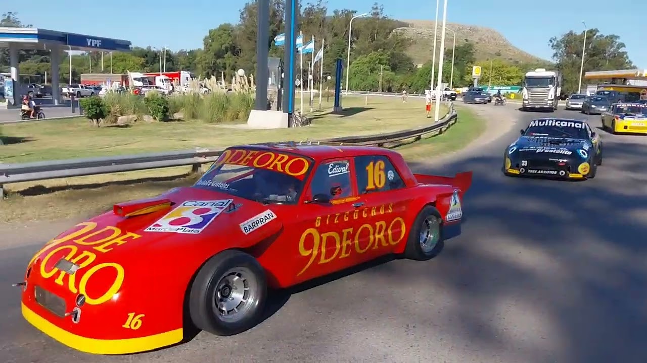Históricos del TC llegando a Balcarce 7/2/2026