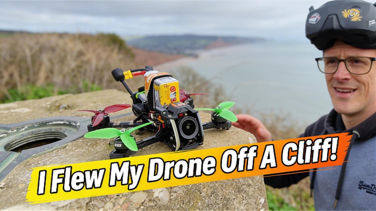 Cliff‑Top FPV With the Seeker 3 — Signal Loss Panic!
