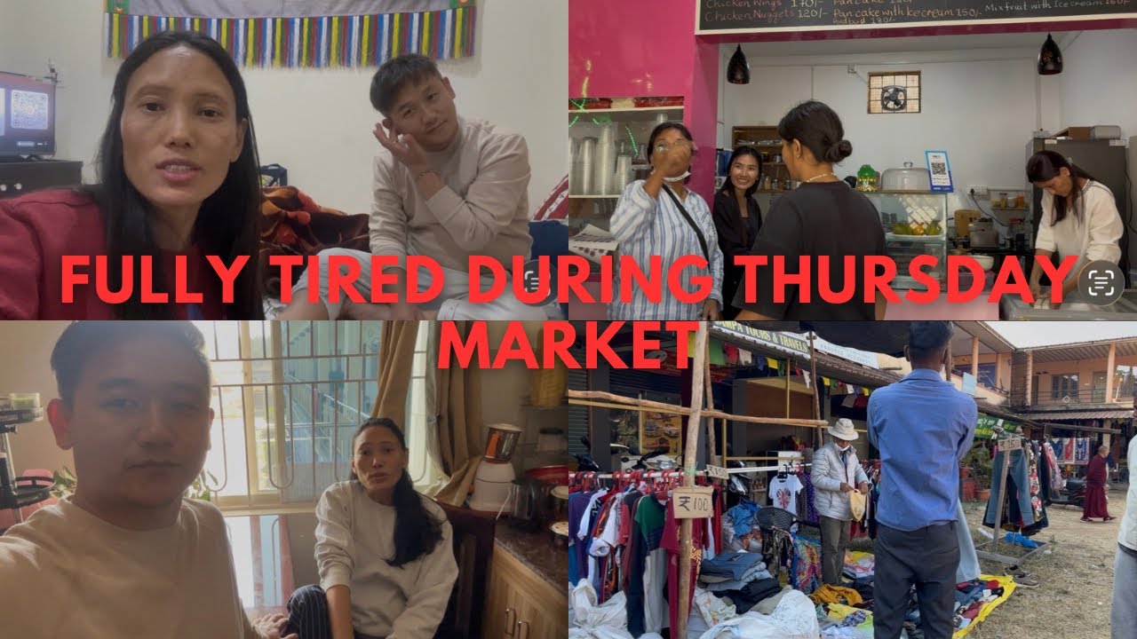 Had a good business on Thursday Losar market/ Pema’s routine check up #tibetanyoutuber 